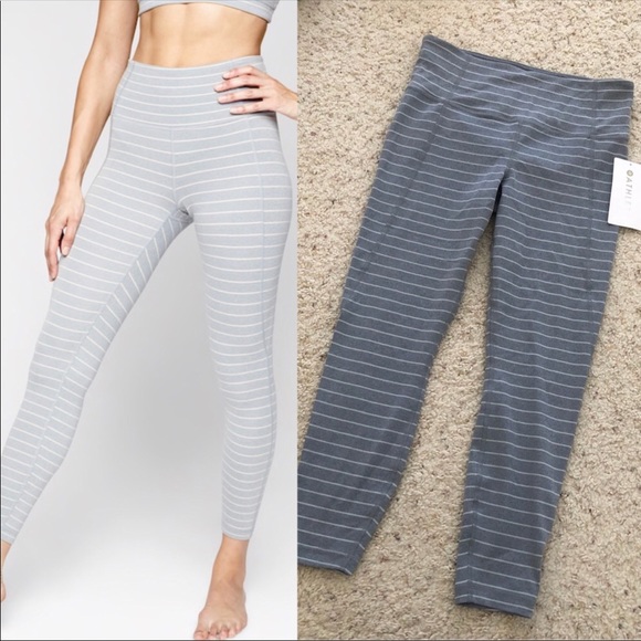 athleta stripe salutation